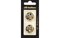 Dill Buttons 20mm 2pc Shank Enamel Black/Gold
